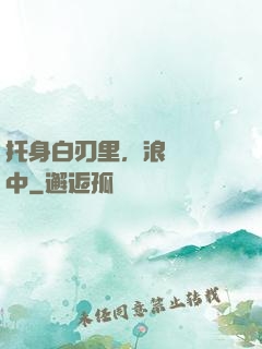 托身白刃里，浪跡紅塵中