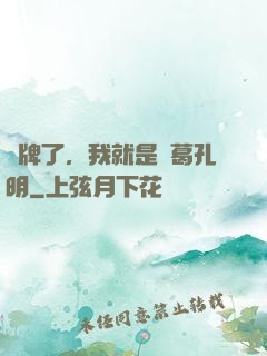 攤牌了，我就是諸葛孔明