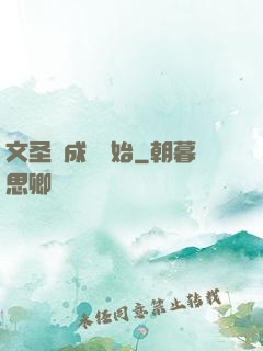 文圣從成語開始