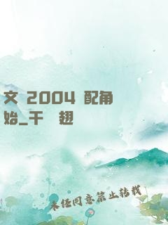 文娛2004從配角開始
