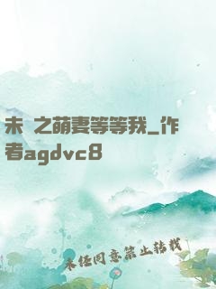 未來之萌妻等等我