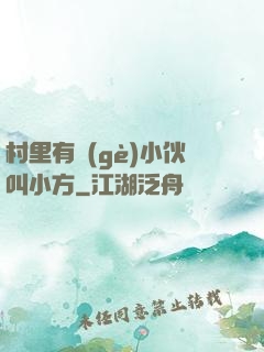 村里有個(gè)小伙叫小方