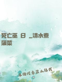 死亡巫師日記