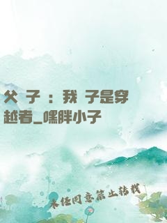 父憑子貴：我兒子是穿越者