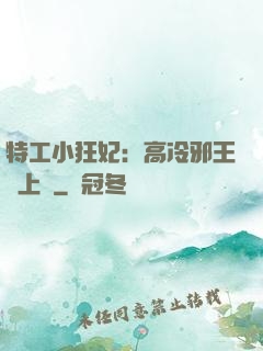 特工小狂妃：高冷邪王寵上癮