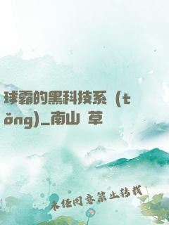球霸的黑科技系統(tǒng)