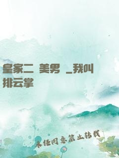 皇家二號美男團