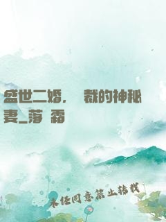 盛世二婚，總裁的神秘妻