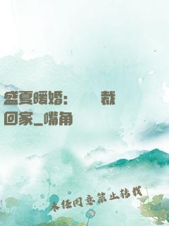 盛夏暖婚：億萬總裁帶回家
