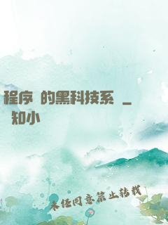 程序員的黑科技系統