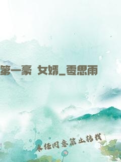 第一豪門女婿