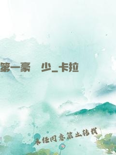 第一豪門棄少