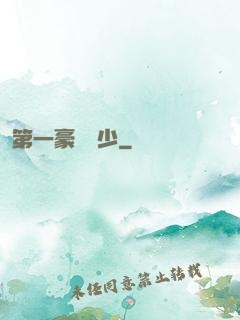 第一豪門棄少