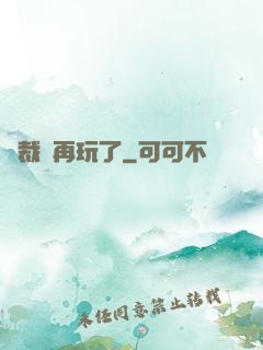 總裁別再玩了