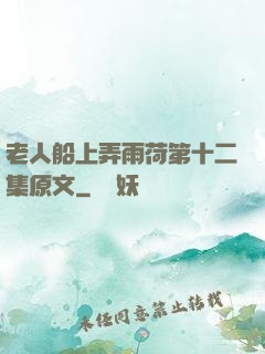 老人船上弄雨荷第十二集原文