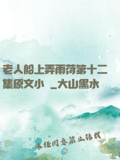 老人船上弄雨荷第十二集原文小說