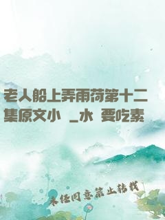 老人船上弄雨荷第十二集原文小說