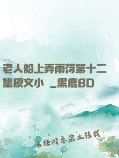 老人船上弄雨荷第十二集原文小說