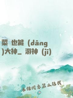 菜鳥也能當(dāng)大神