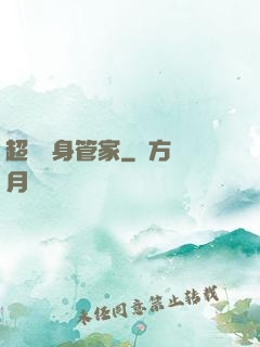 超級貼身管家
