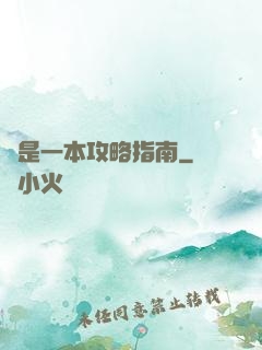 這是一本攻略指南