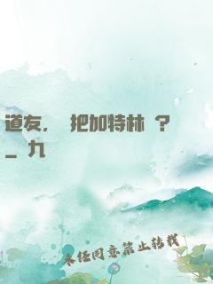 道友，買把加特林嗎？