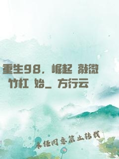 重生98，崛起從敲微軟竹杠開始