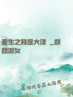 重生之我是大律師