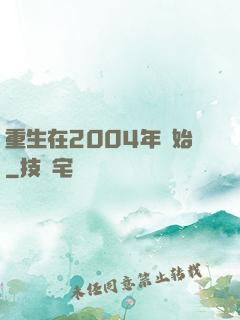 重生在2004年開始