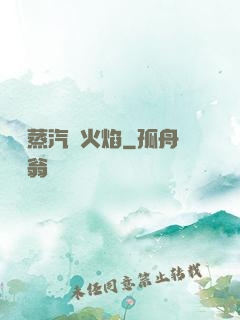 鋼鐵蒸汽與火焰