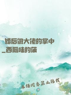 隱婚后做大佬的掌中嬌