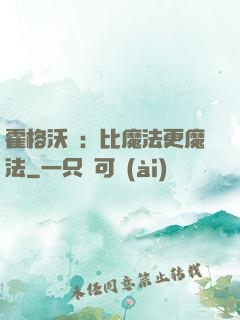 霍格沃茲：比魔法更魔法