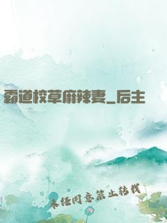霸道校草麻辣妻