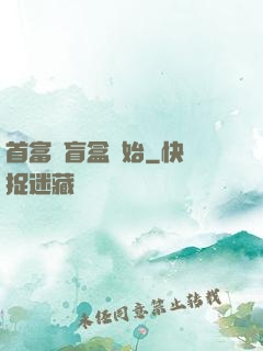 首富從盲盒開始