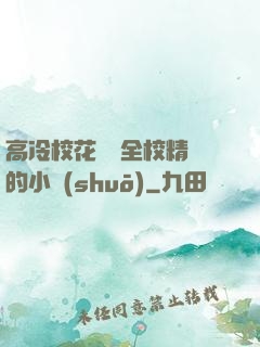 高冷校花淪為全校精靈的小說(shuō)