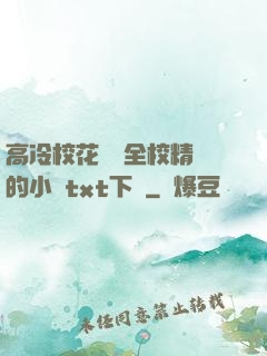 高冷校花淪為全校精靈的小說txt下載