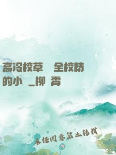 高冷校草淪為全校精靈的小說