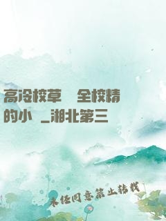 高冷校草淪為全校精靈的小說